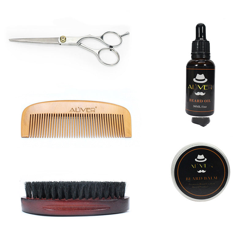 Beard Five-Piece Care Tool Set