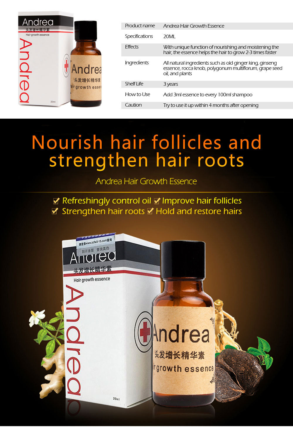 Hair Growth Anti Hair Loss