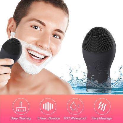 Silicone Face Washing Brush