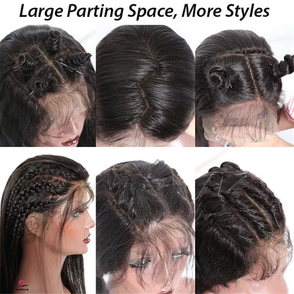 Density Virgin Human Hair Wigs.