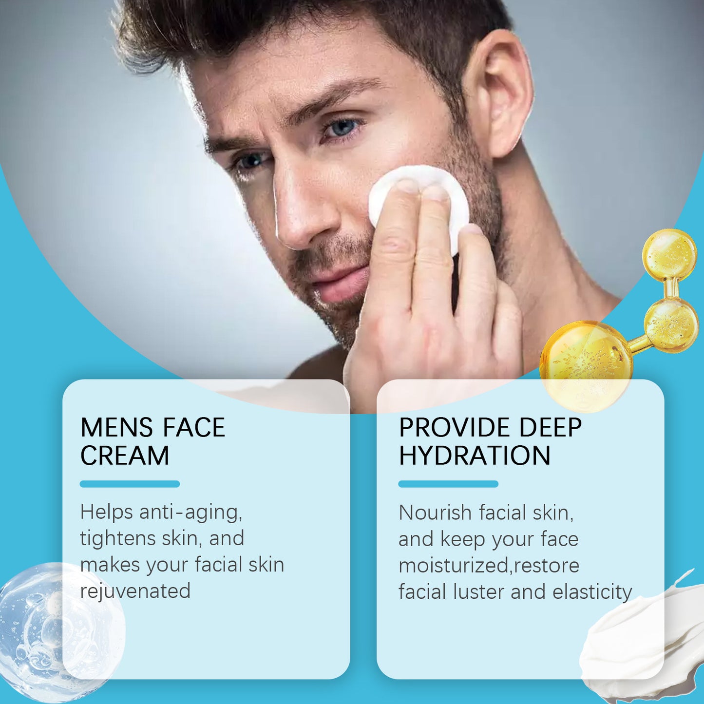 Men Facial Skin Hydrating Cream