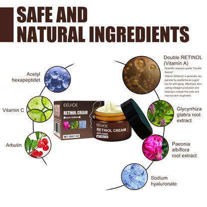 Retinol Anti-Aging Wrinkle Removal & Skin Firming Cream.