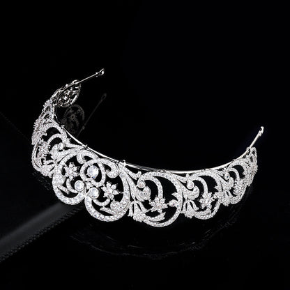 Crown Bridal Stone Jewelry.