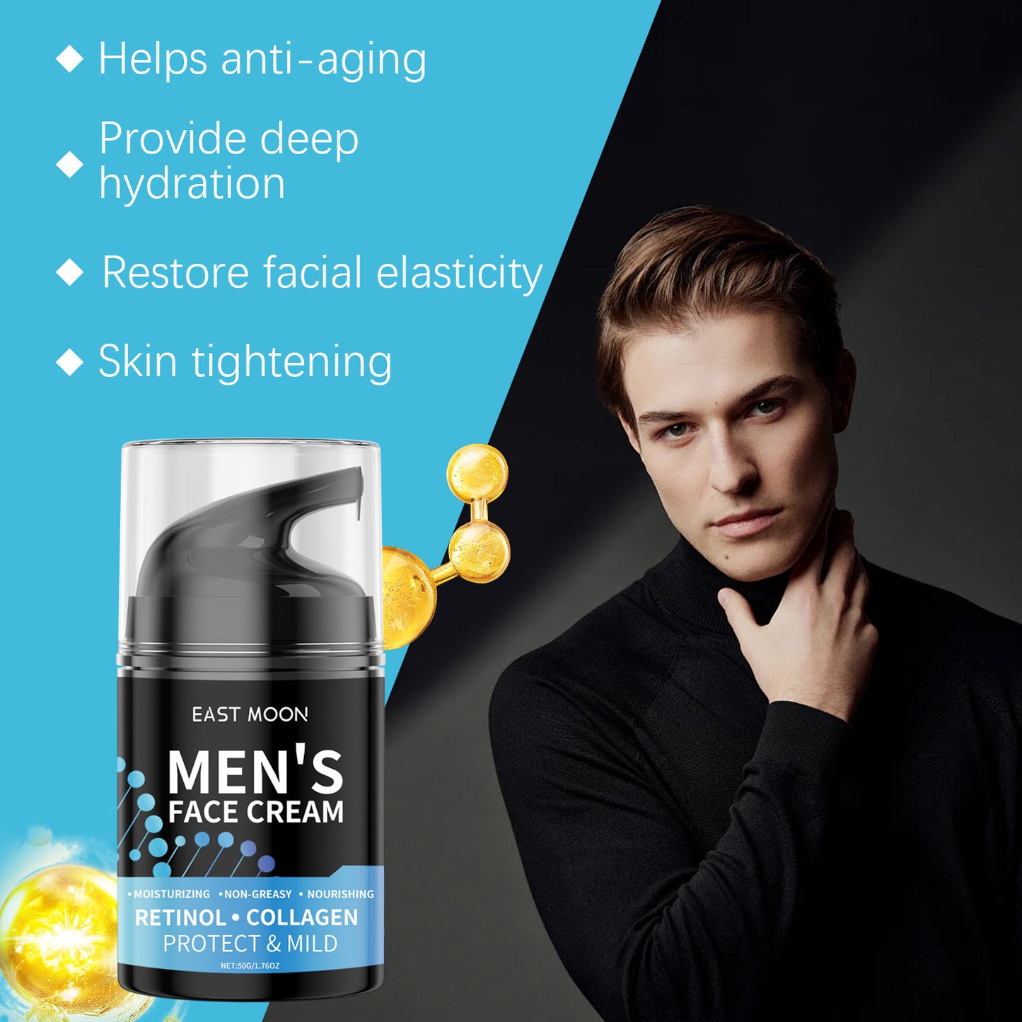 Men Facial Skin Hydrating Cream